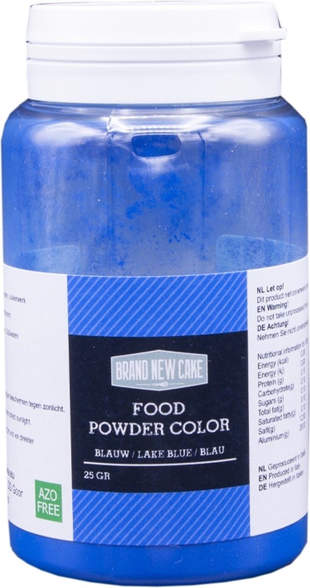 Brand New Cake Kleurpoeder Blauw 25 g