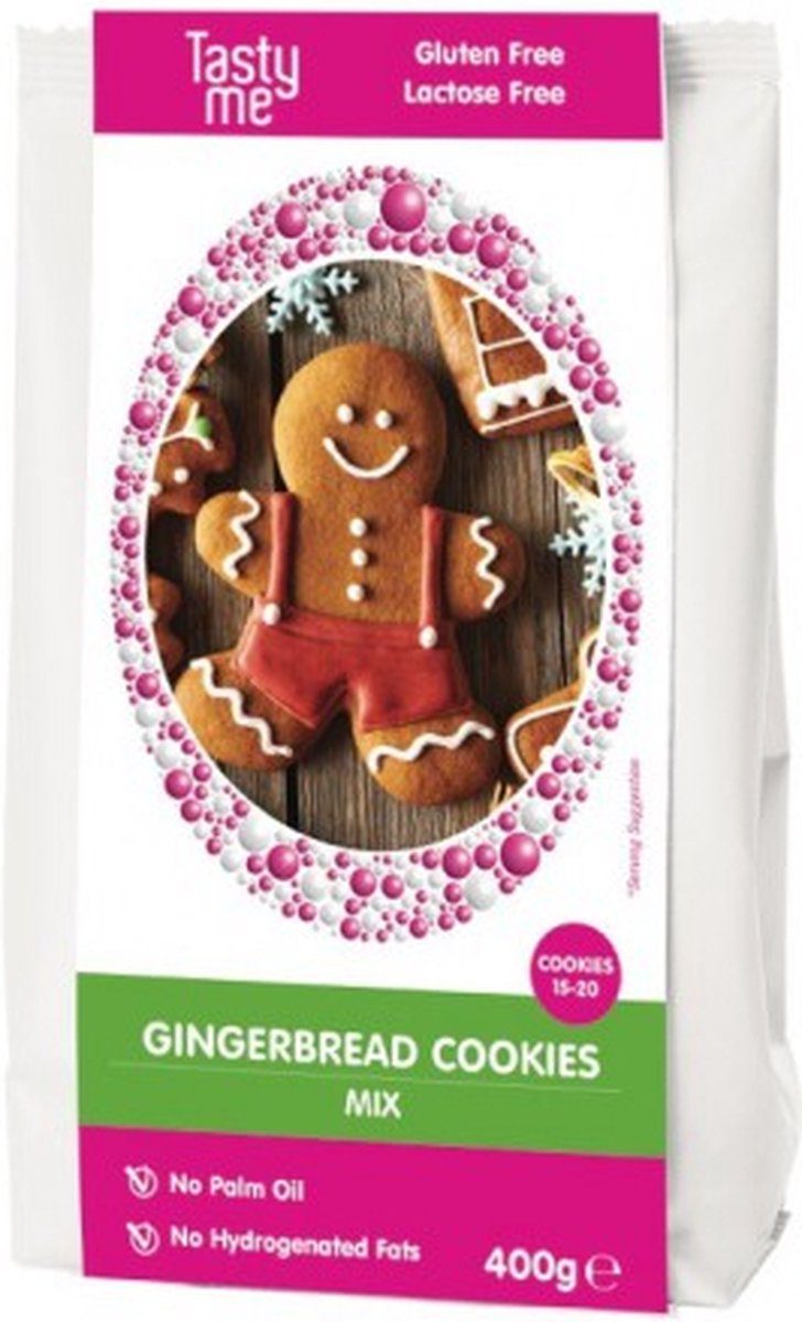 Tasty Me Gingerbread cookies mix glutenvrij 400 g