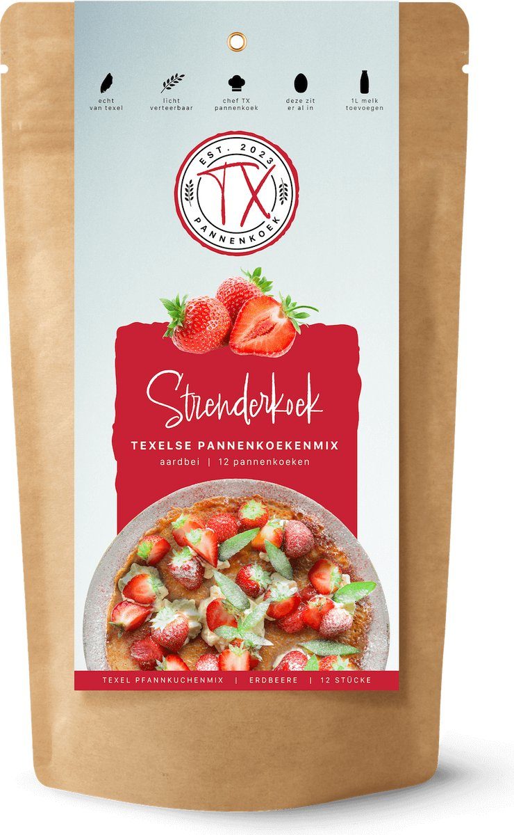 TX Pannenkoek Strenderkoek Texelse pannenkoekenmix 225 g
