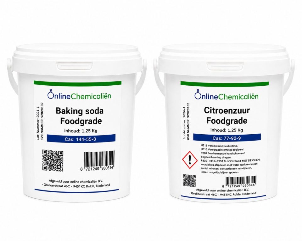 online chemicaliën chemicalien 2 x 1,25 kg
