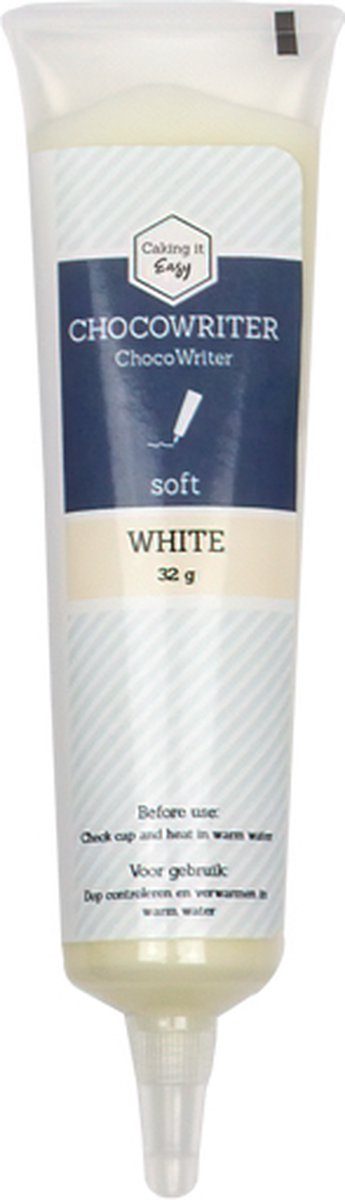 Caking it Easy chocolade Chocowriter Tube Witte 32 g