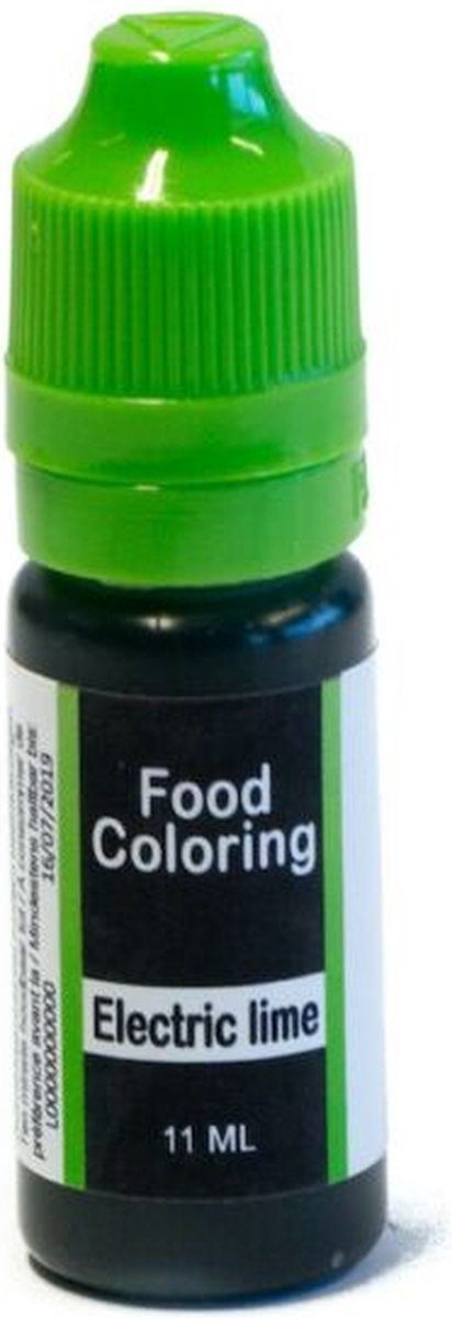Bakers@home kleurstof voor chocolade limoen groen 11 ml