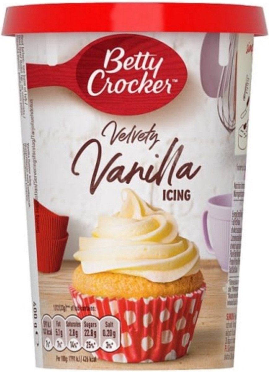 Betty Crocker Vanilla Icing (14.11oz/) 400 g
