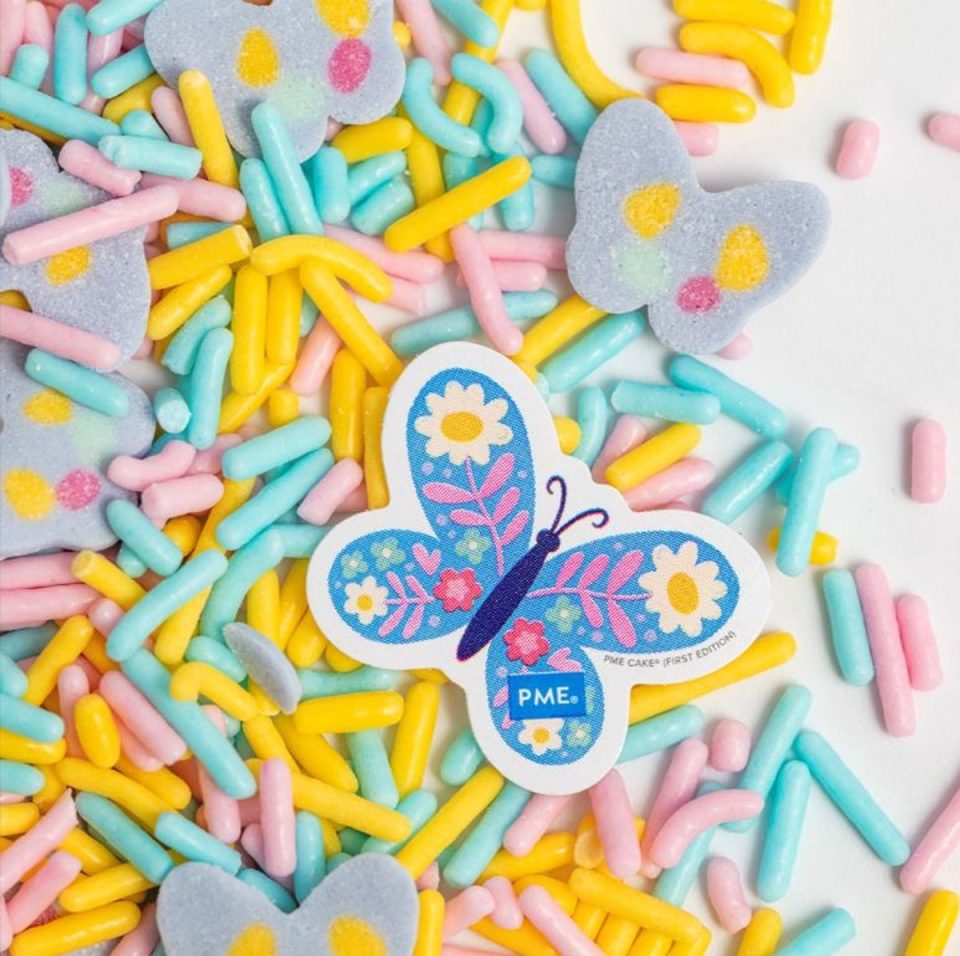 PME Sprinkles Pastel Vlinders 57 g