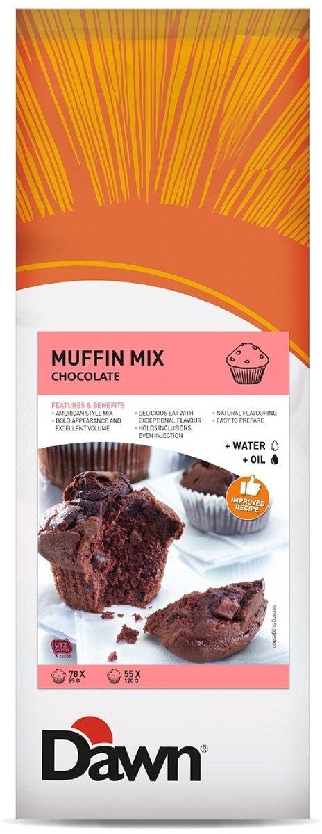Dawn chocolade Muffin mix Zak 3,5 kg