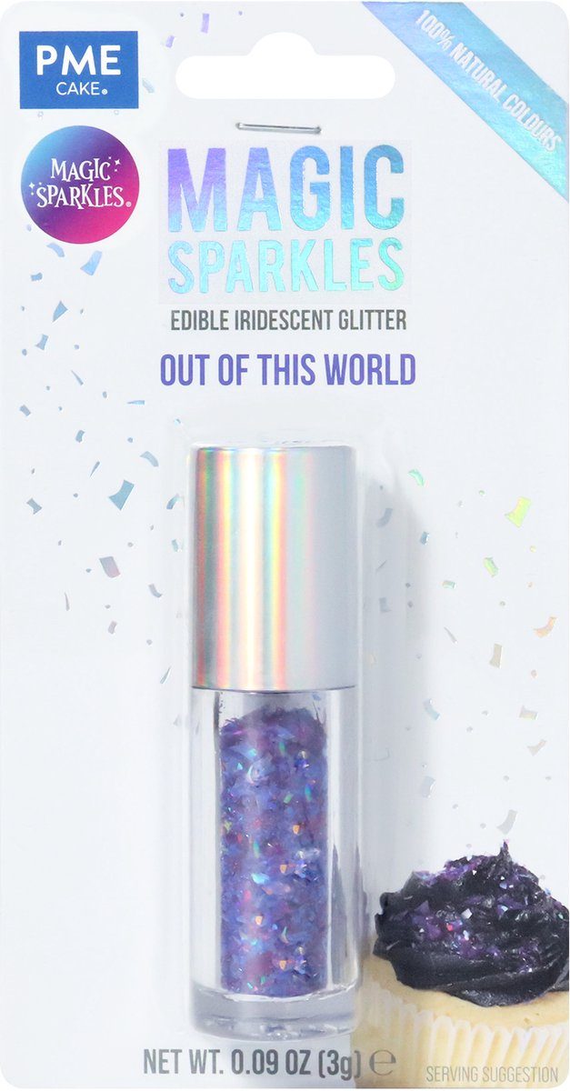 PME Magic Sparkles Edible Glitter Out of this World () 3 g