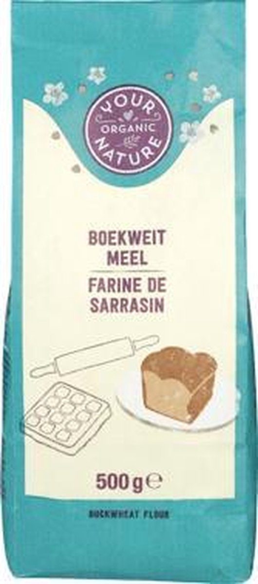 Your Organic Nature Boekweitmeel Biologisch 500 g