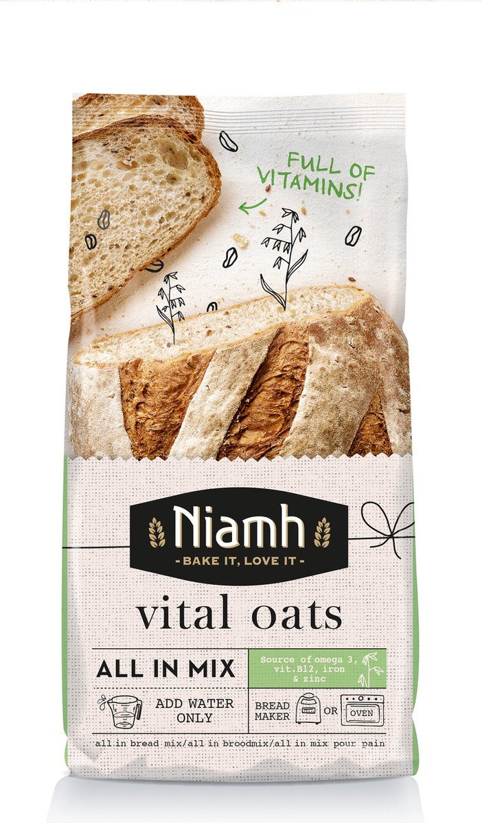 Niamh Vital Oats All-in Broodmix 1 kg