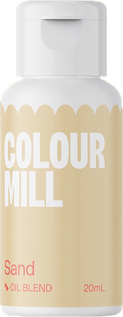 Colour Mill Oil Blend Voedingskleurstof op Oliebasis Sand 20 ml