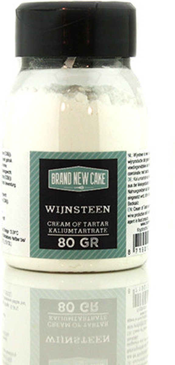 Brand New Cake rijsmiddel Wijnsteen Bakpoeder 80 g