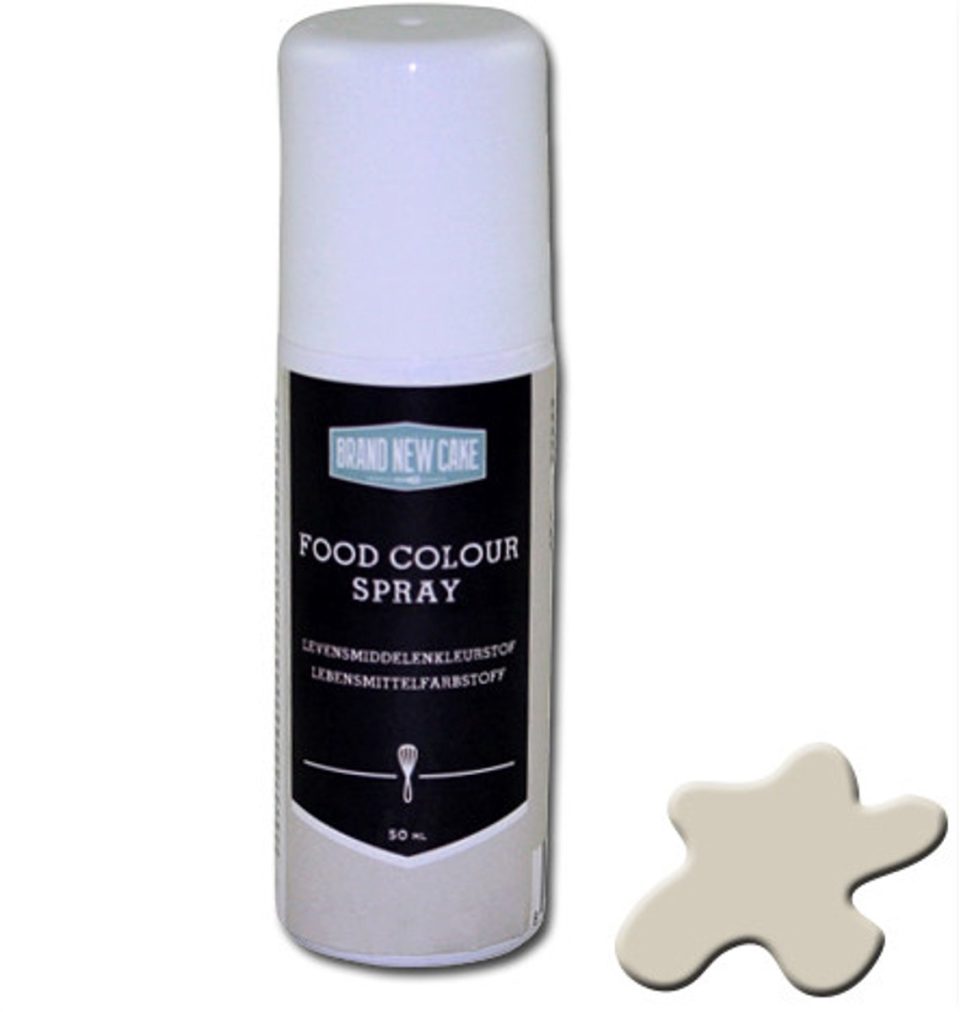 Brand New Cake Kleurspray Metallic Parelmoer 50 ml