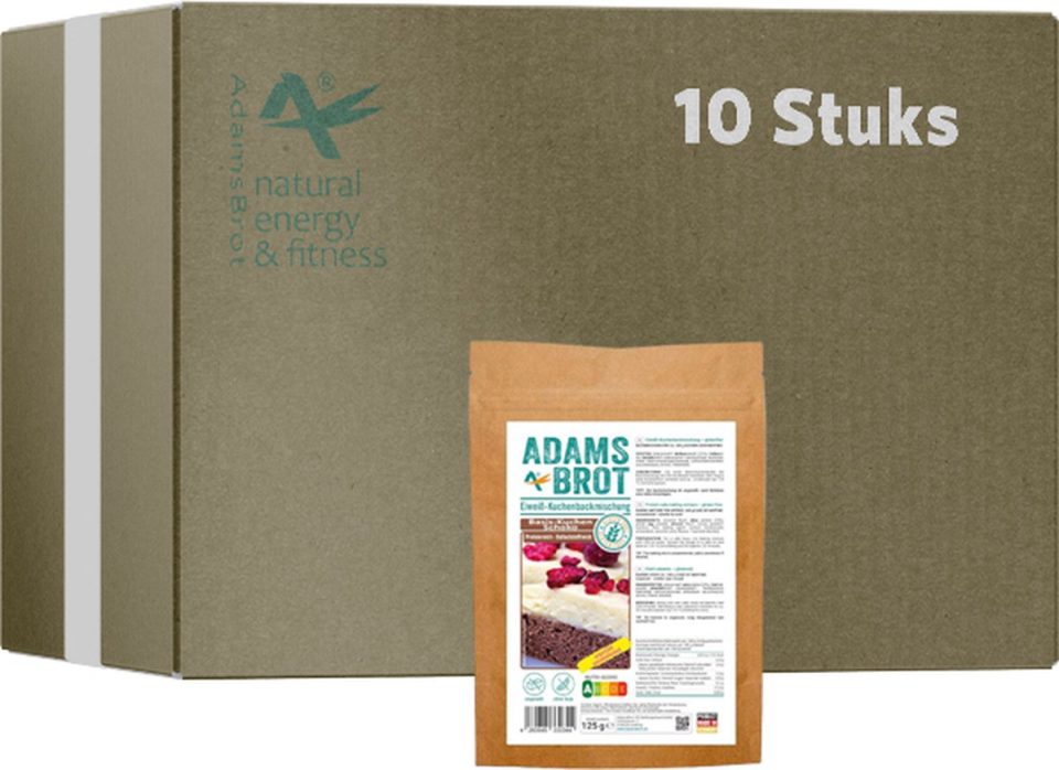 Adam's Brot Adams Cake Kuchenmischung 10 x 125 g (10 stuks)