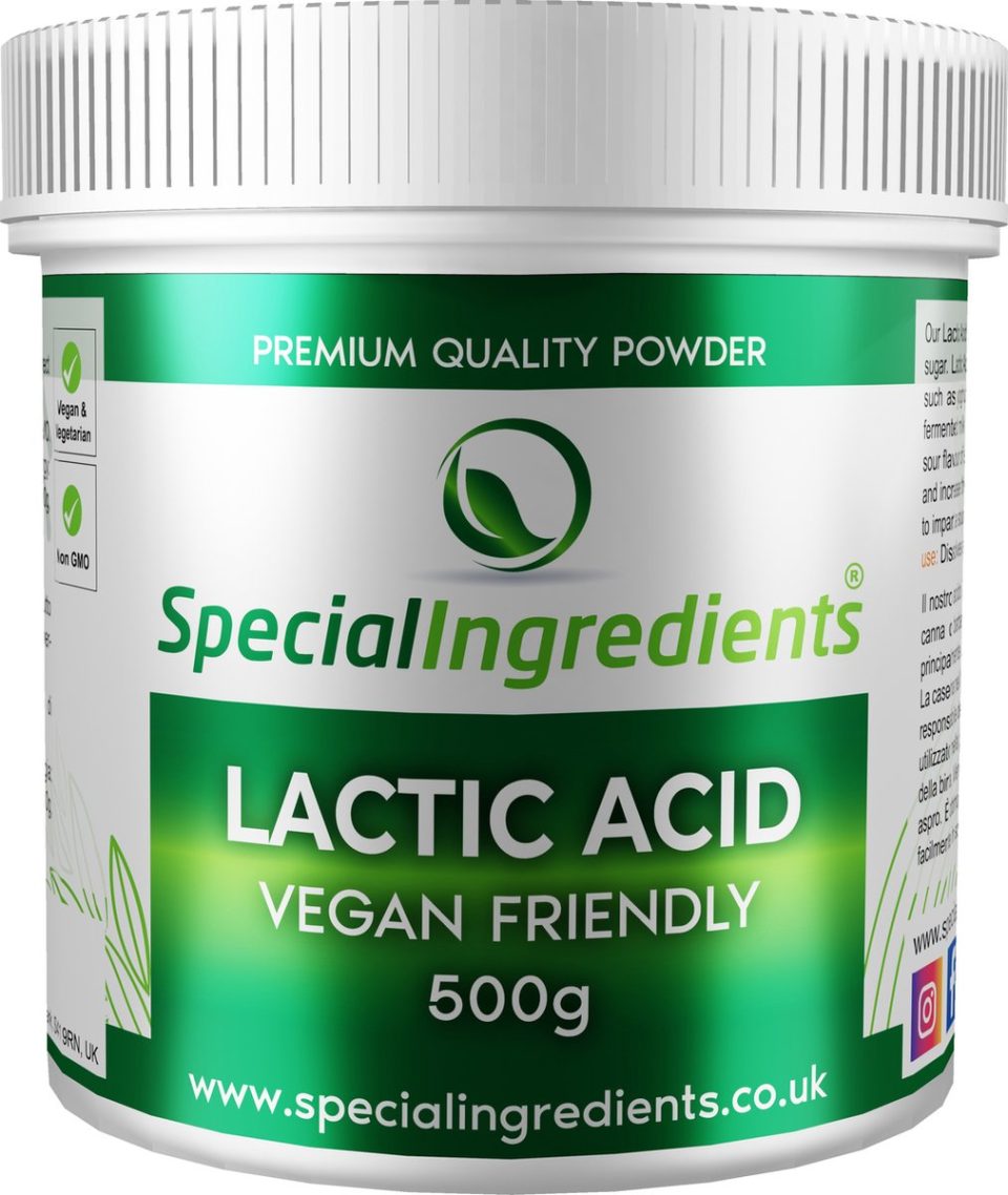 Special Ingredients Ltd. Lactic Acid (Melkzuur) 500 g