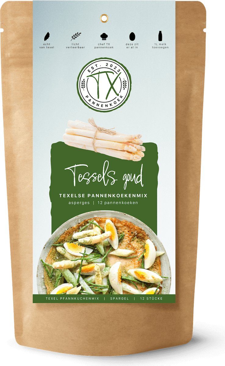 TX Pannenkoek - Tessels goud TX Pannenkoek Tessels goud 450 g