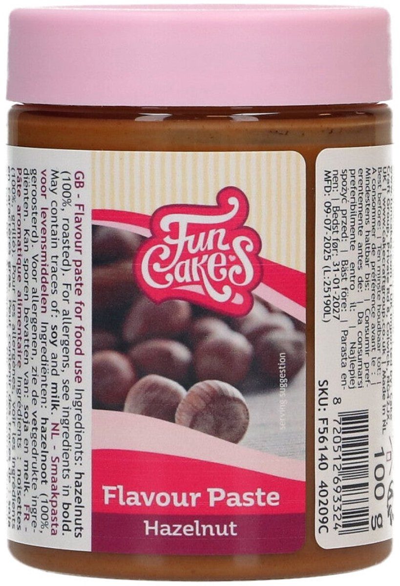 FunCakes aroma Smaakpasta Hazelnoot 100 g