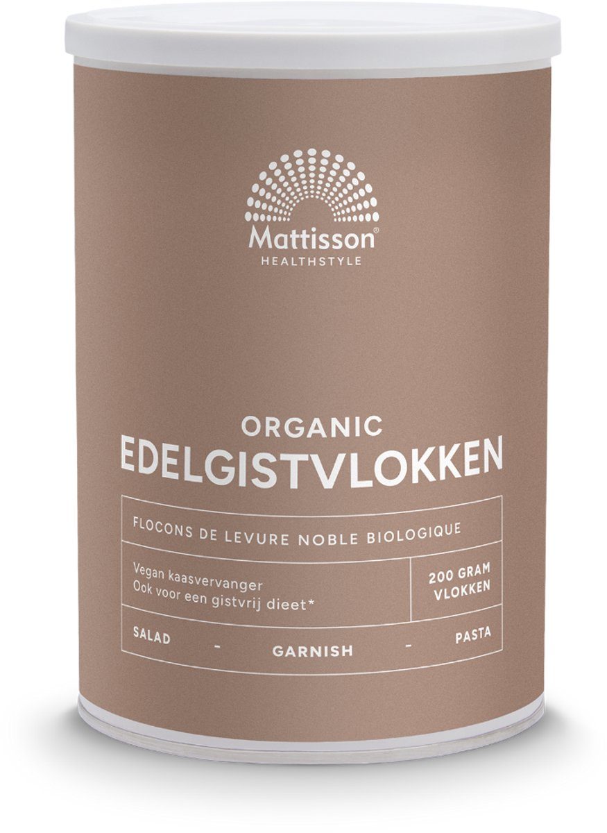 Mattisson Biologische Edelgistvlokken met Vitamine B 200 g