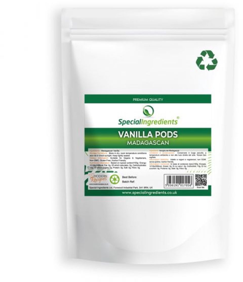 Special Ingredients Ltd. Vanillestokjes uit Madagaskar (20 stuks)