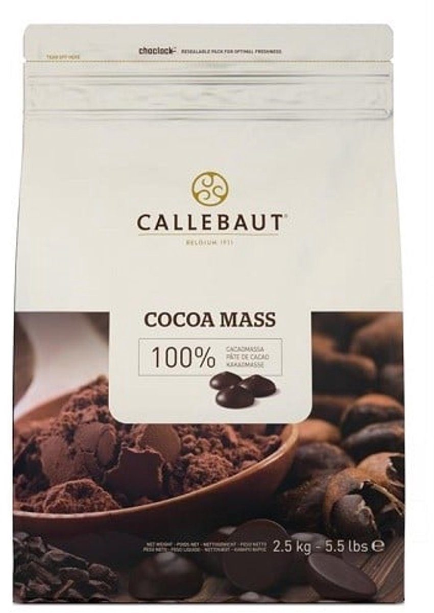 Callebaut callets Cacaomassa 2,5 kg