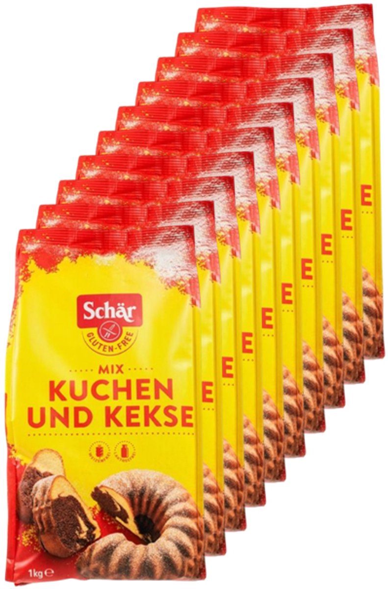 Schar Schär Glutenvrij Koekjesmix 10 x 1 kg (10 stuks)