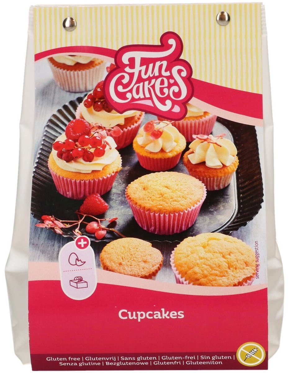 FunCakes Mix voor Cupcakes Glutenvrij Bakmix 500 g
