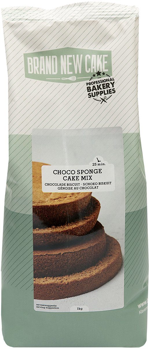 Brand New Cake chocolade Biscuit-mix Bakmix 1 kg