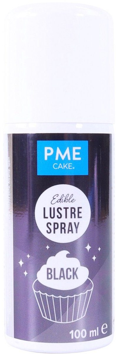 PME Eetbare Glansspray Zwart 100 ml