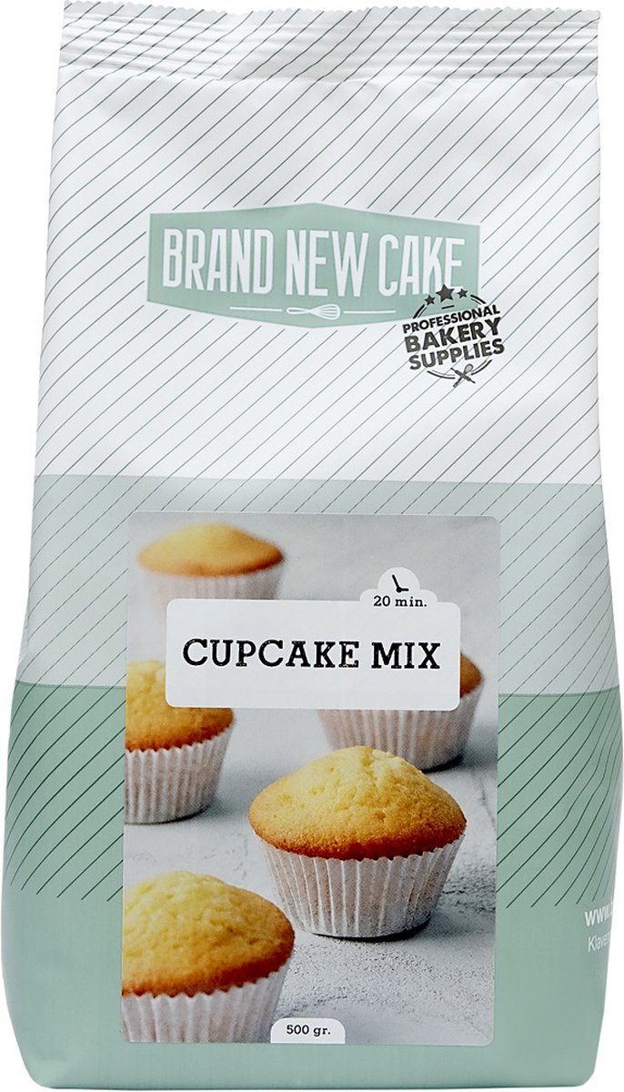 Brand New Cake bakmix Cupcake mix mix voor Cupcakes 500 g