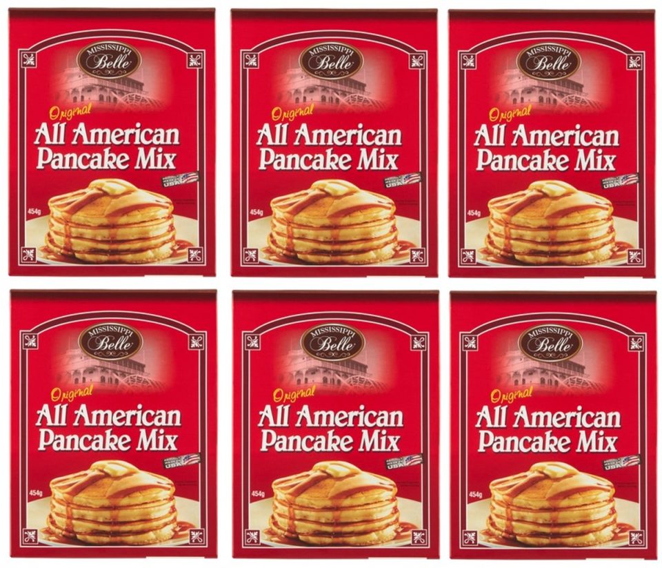 Mississippi Belle American Style Pancake voor heerlijke pannenkoeken 6 x 454 g