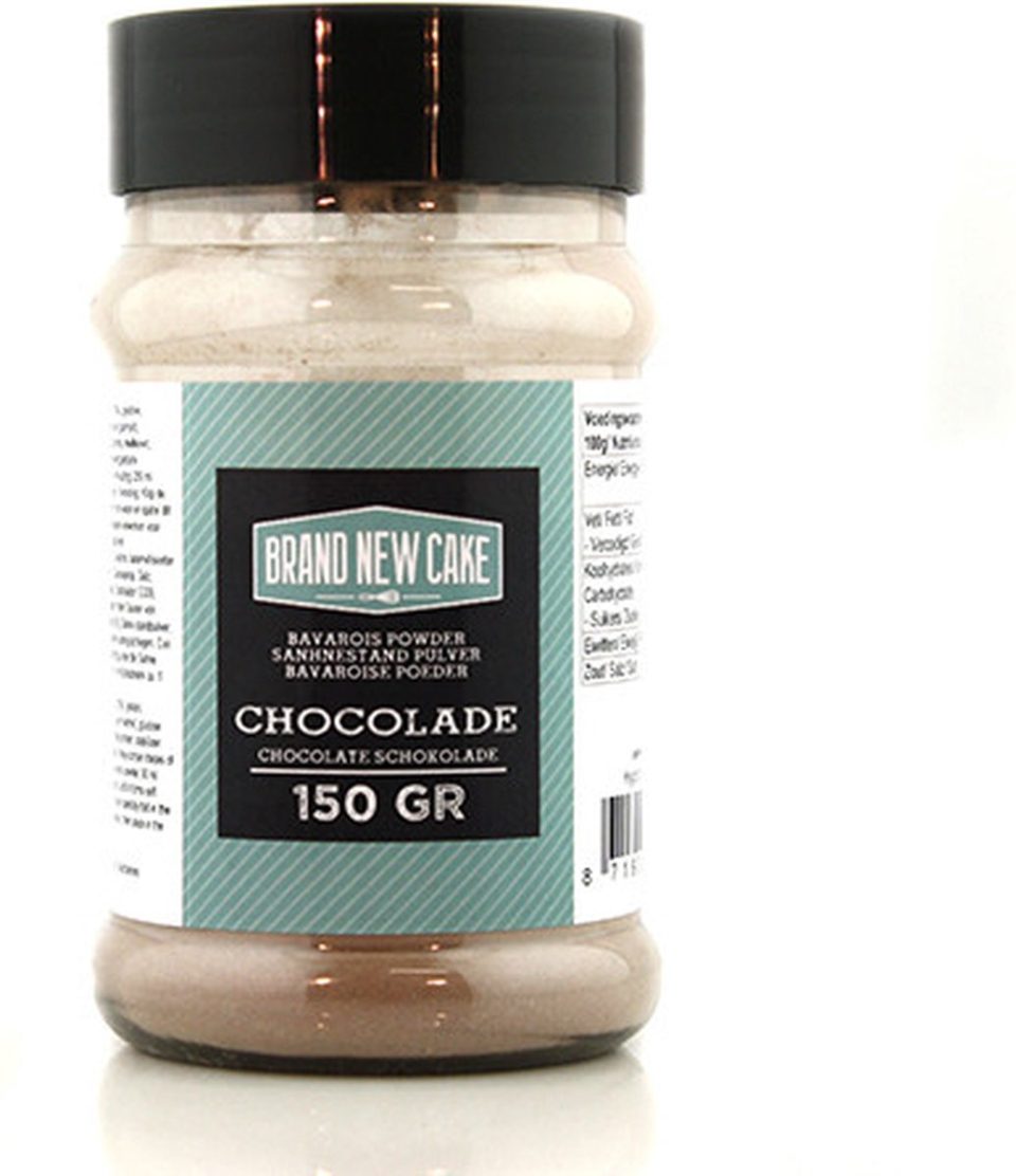 Brand New Cake chocolade Bavarois Poeder Bavaroise Poedermix 150 g