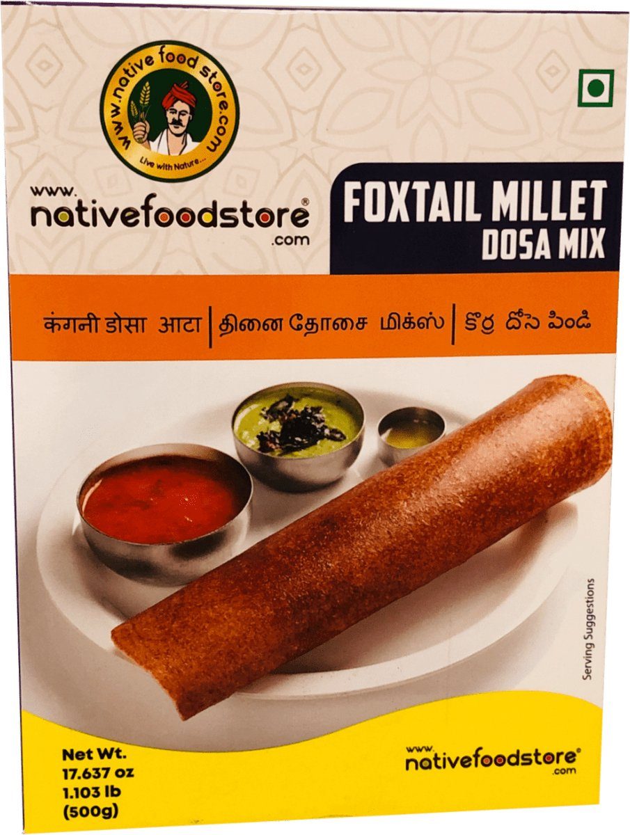 Native Food Pluimgierst Dosa Mix 3 x 500 g