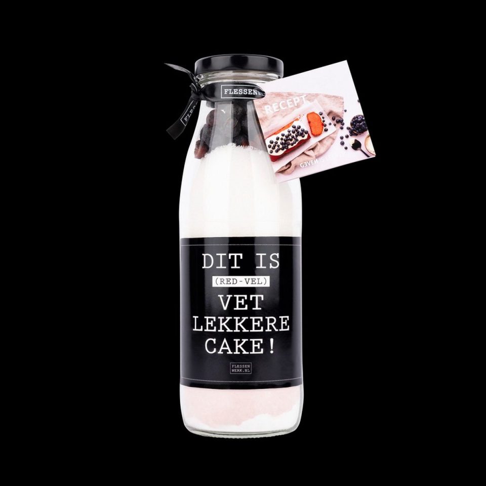 Flessenwerk bakmix DIY Red Velvet Cake 300 g