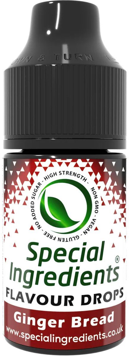 Special Ingredients Ltd. Ontbijtkoek (Ginger Bread) Smaak Druppels 30 ml