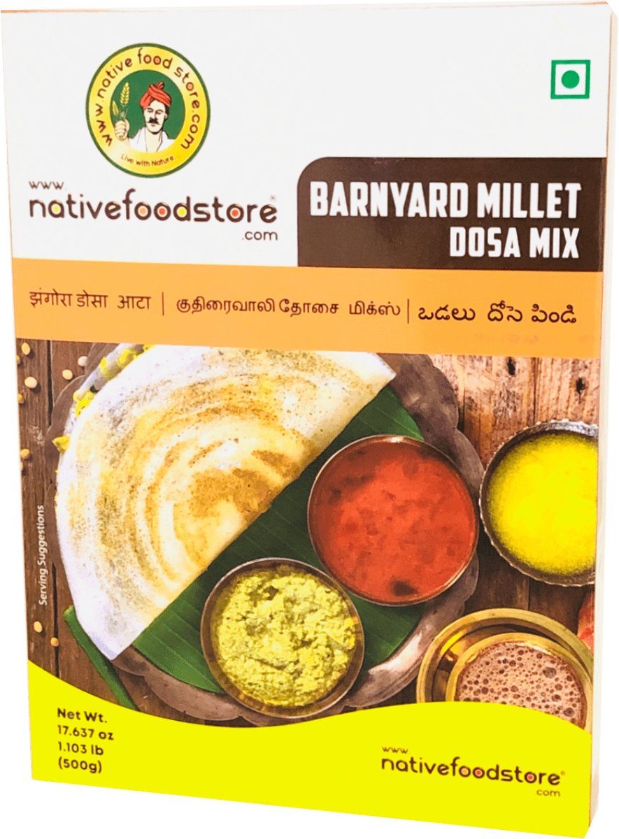 Native Food Boerenerfgierst Dosa Mix 3 x 500 g