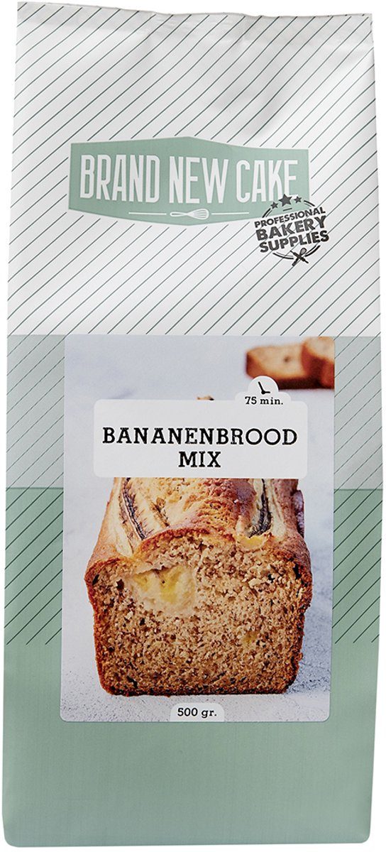 Brand New Cake bakmix Bananenbrood / bananabread mix 500 g