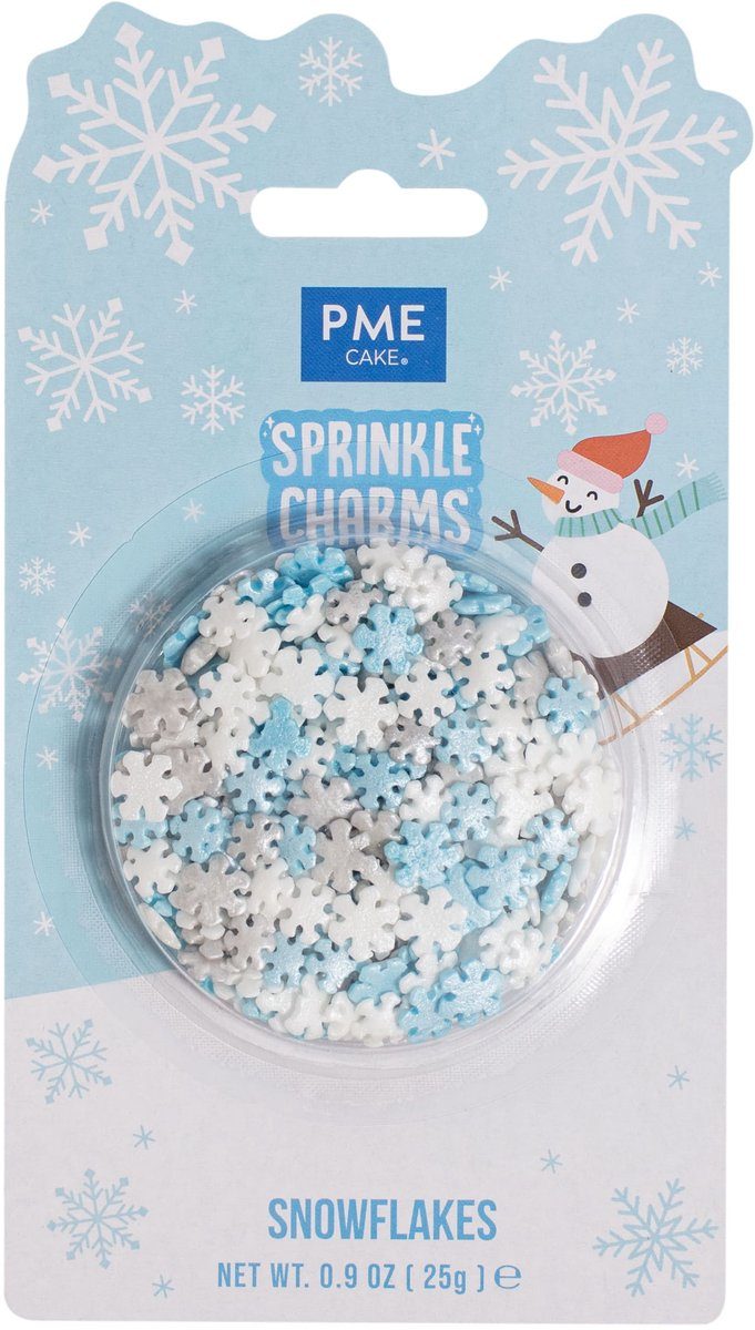 PME Christmas Charms Snowflakes 25 g