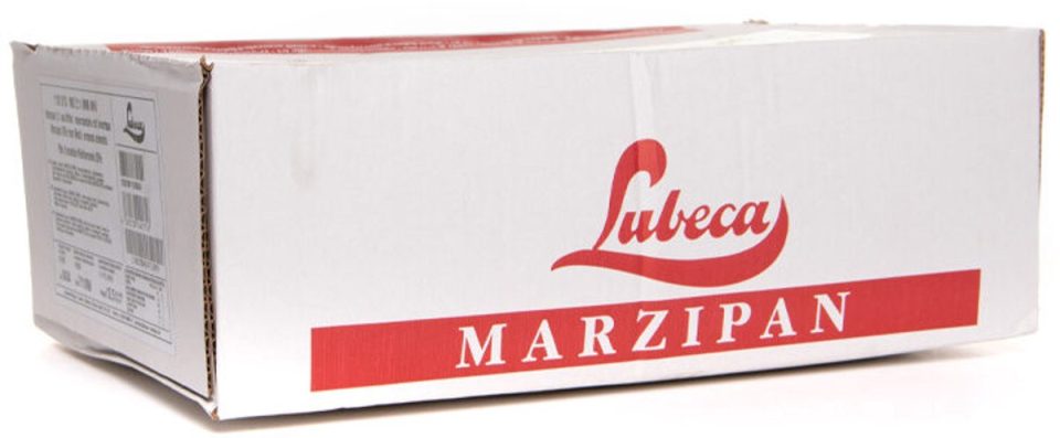 Lubeca marsepein wit 35% invert 12,5 kg