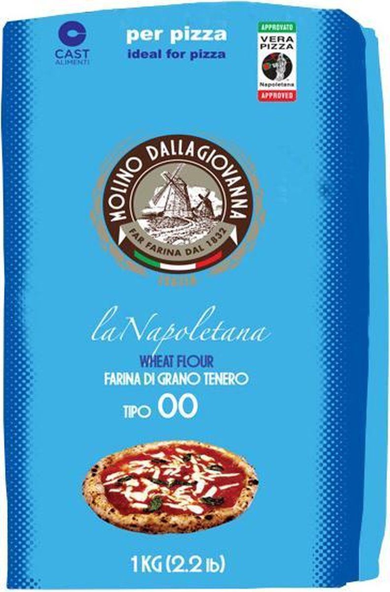 Molino Dallagiovanna bloem Napoletana Pizza / Brood 1 kg