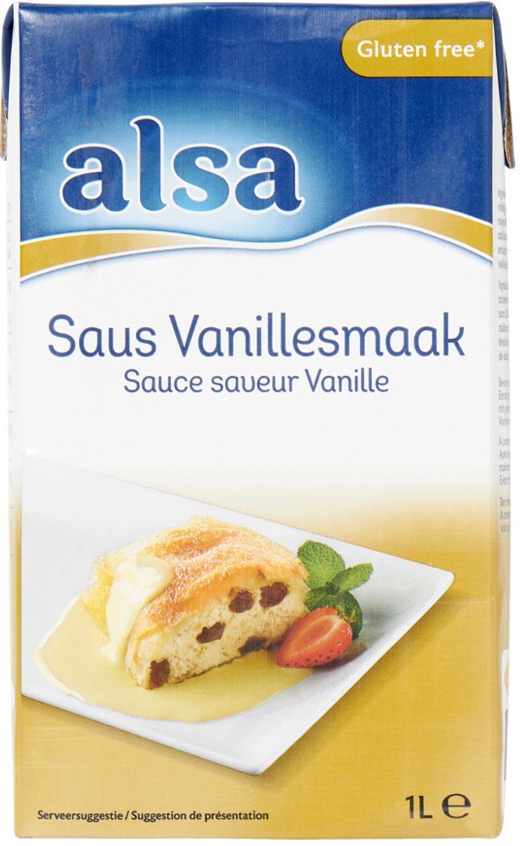 Overig alsa Saus Vanillesmaak 1 l