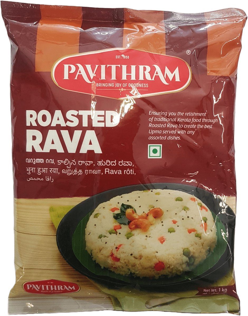 Pavithram Geroosterde Rava 3 x 1 kg