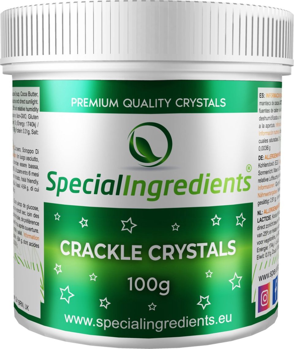 Special Ingredients Ltd. Crackle Crystals Knettersuiker 10 kg
