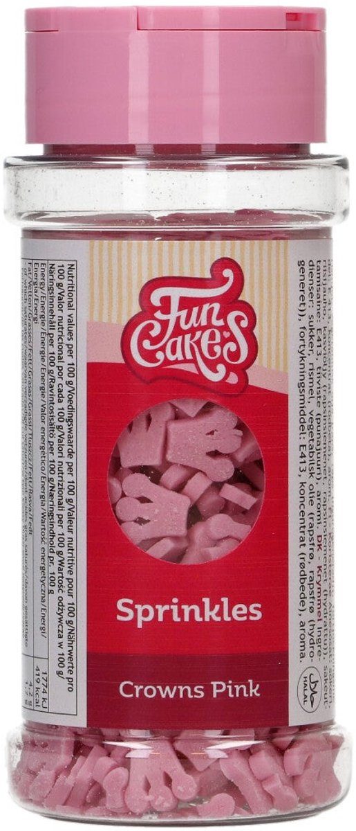 FunCakes Suikerdecoraties Roze 45 g