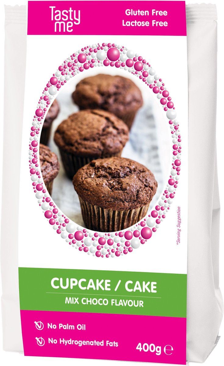Tasty Me Choco cupcake 400 g