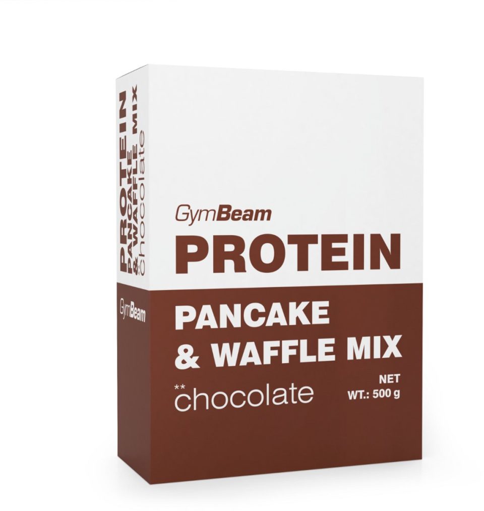 Gymbeam chocolade Eiwit Pannenkoek & Wafel Mix 500 g