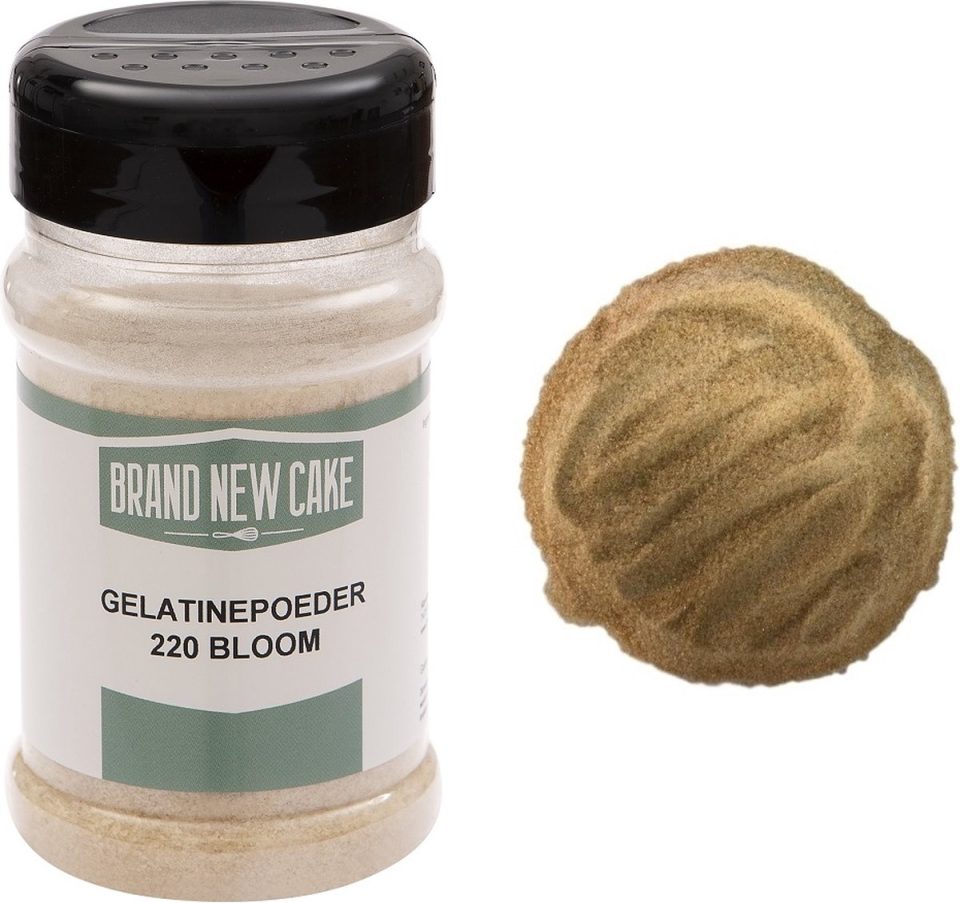 Brand New Cake gelatine Gelatinepoeder 220 Bloom 200 g