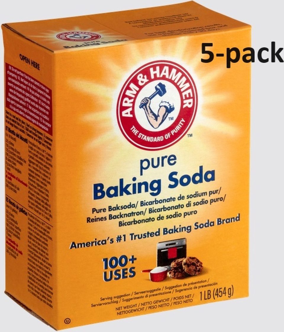 Arm & Hammer Baking Soda Arm 5 x 454 g