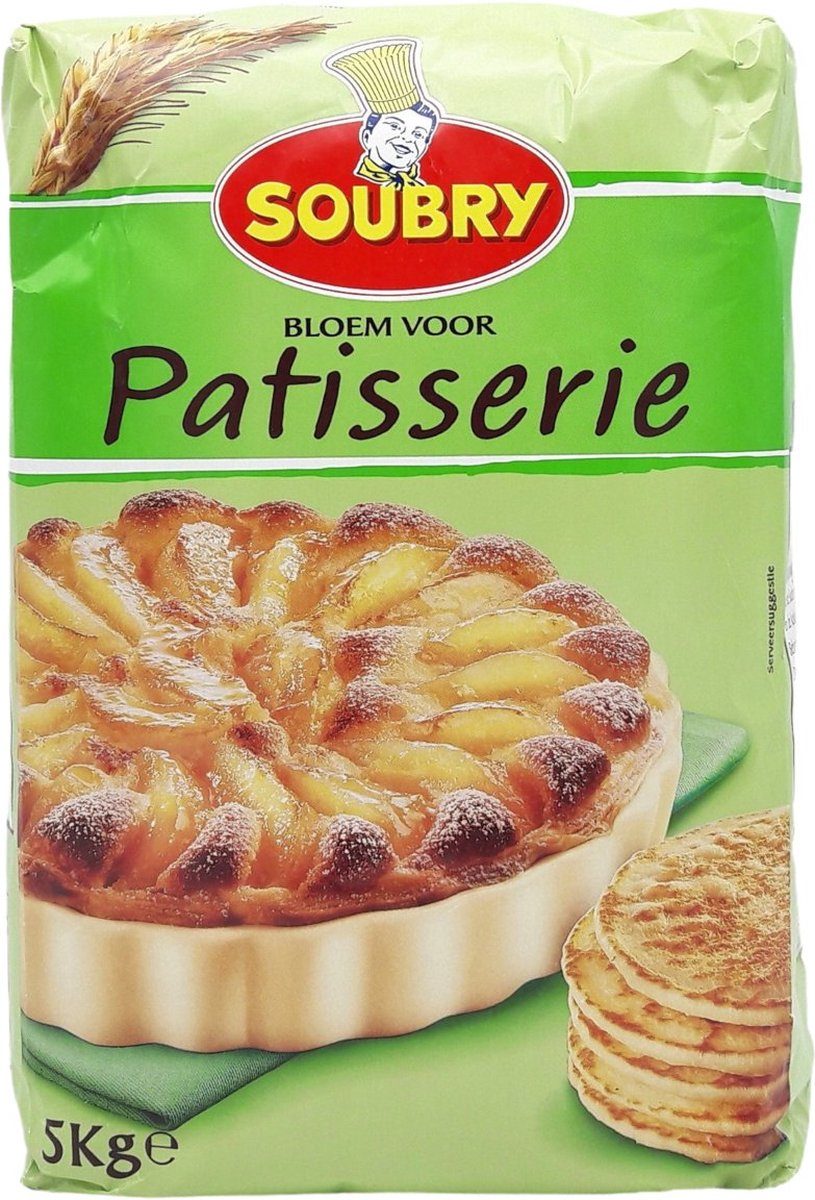 Soubry bloem voor patisserie Zak 5 kg