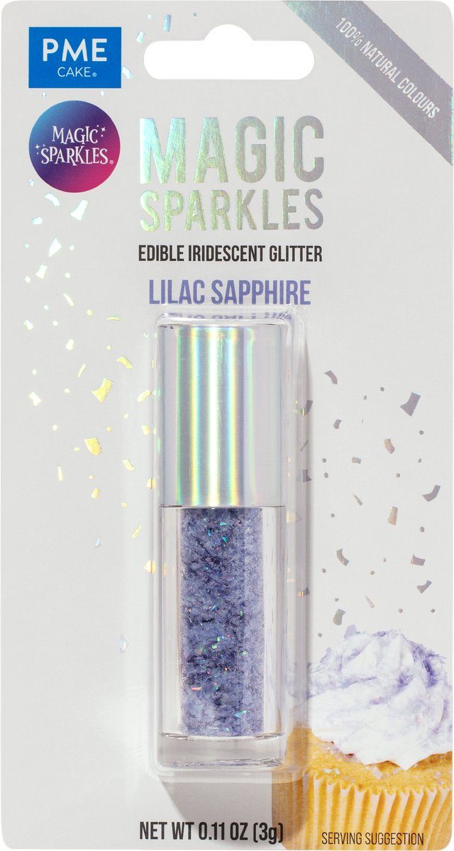 PME Magic Sparkles Edible Glitter Lilac Sapphire () 3 g