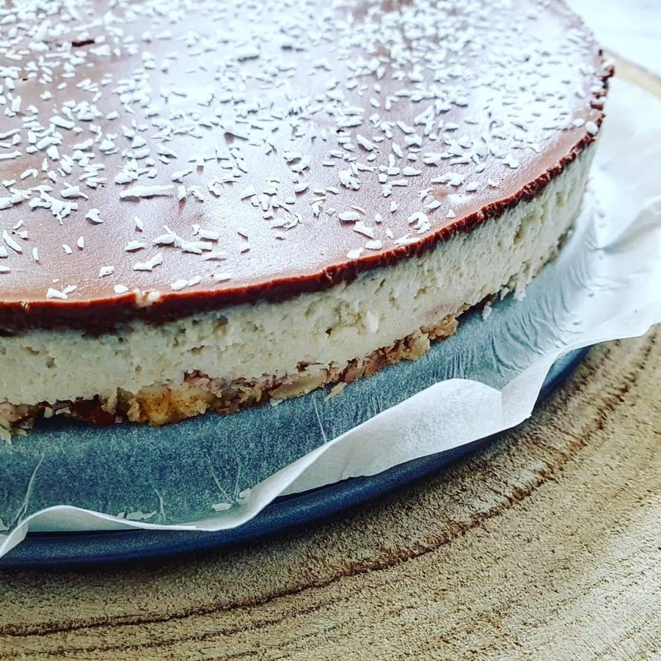 PowerKitchen. Bakpakket Glutenvrije Vegan Bountytaart