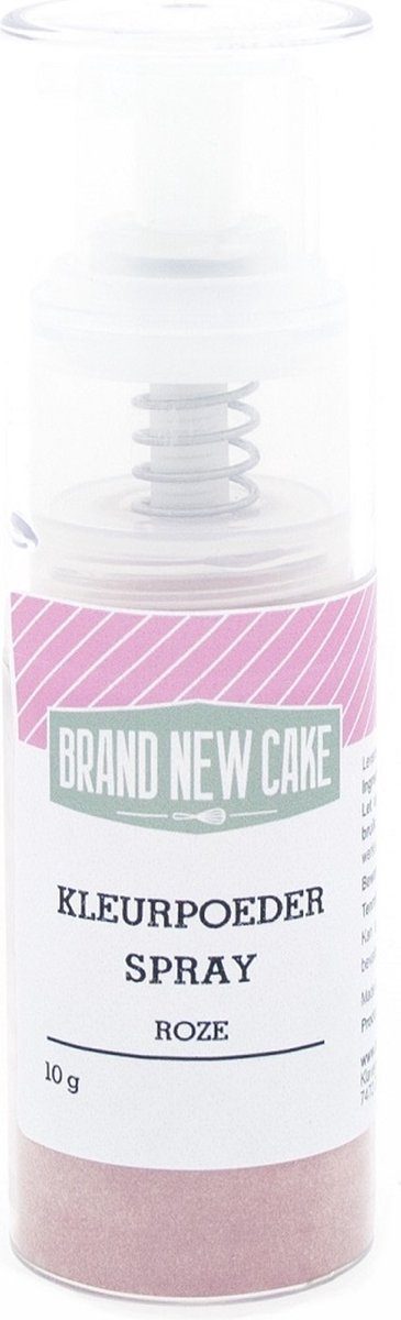Brand New Cake kleurstof Kleurpoeder Spray Roze 10 g
