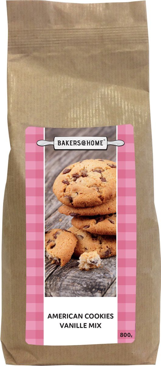 Bakers@home bakmix voor American Cookies Vanille () 800 g